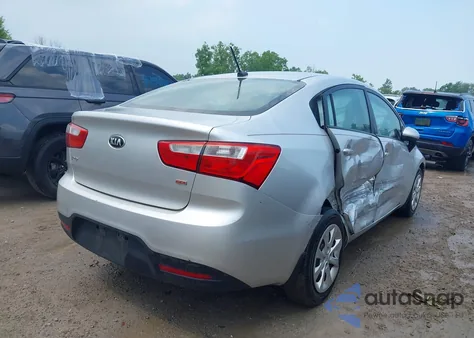 2015 Kia Rio Lx из США, поврежденный, VIN KNADM4A37F6458241
